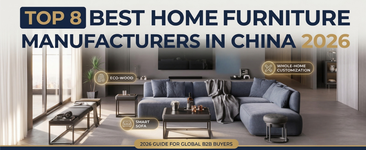 8 best home furniture manufacturers in China